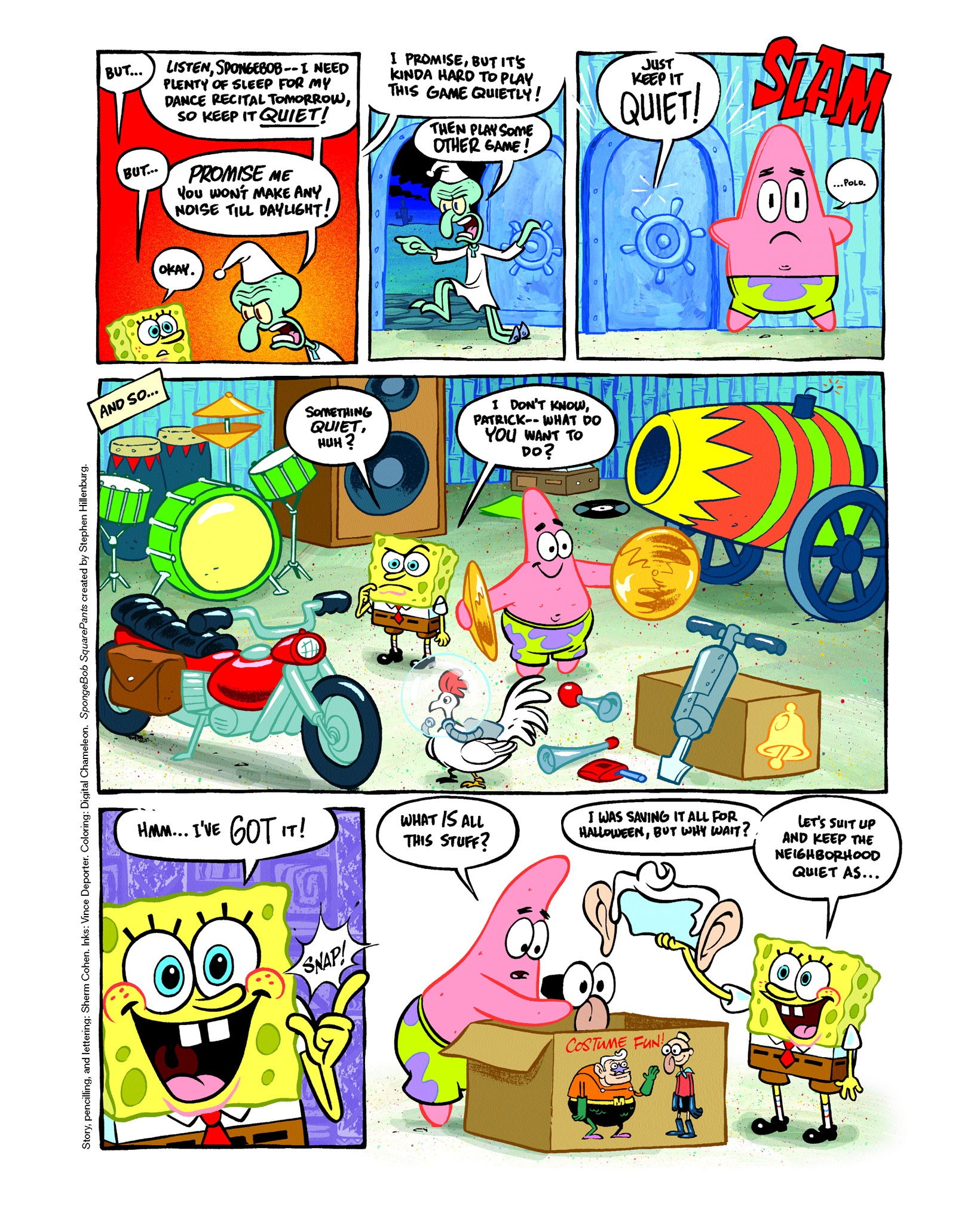 Super Suspicion Spongebob Tale Notes From Pellucidar 2 SCROLL DOWN